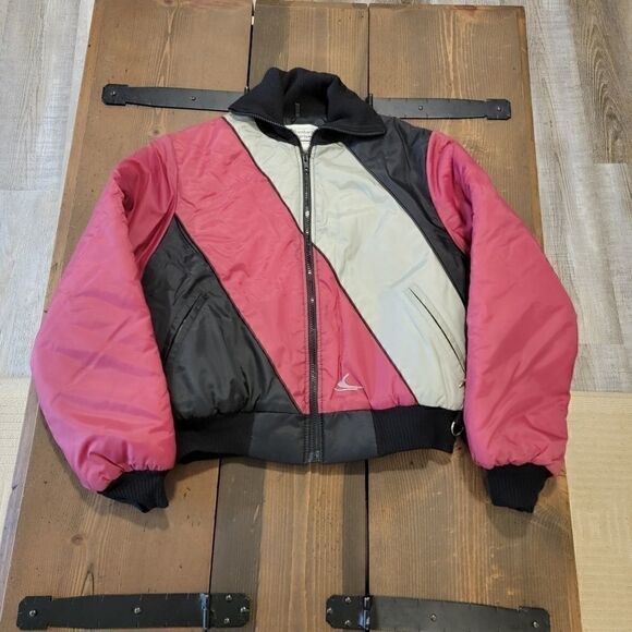 Vintage Jackets & Blazers - Vintage Bombardier Shangri La Jacket USA